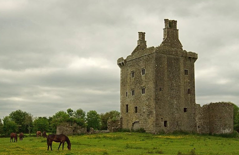Derryhivenny Castle, Ireland